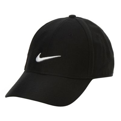 Black logo baseball cap