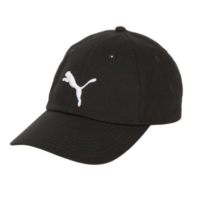 Black logo baseball cap