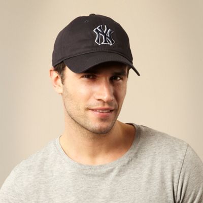 New Era Navy embroidered logo baseball cap