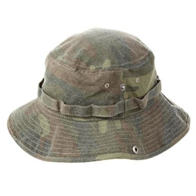 Khaki camouflage printed hat                                                                                                    