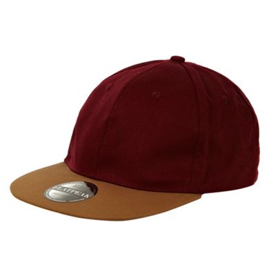 Wine flat peak cap                                                                                                              