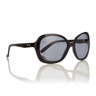 Black 'Backhand' Oversized Square Sunglasses                                                                                    