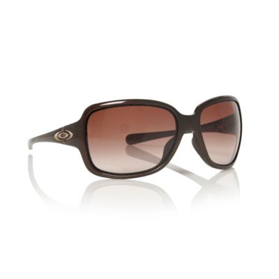 Brown 'Break Point' Oversized Square Sunglasses                                                                                 