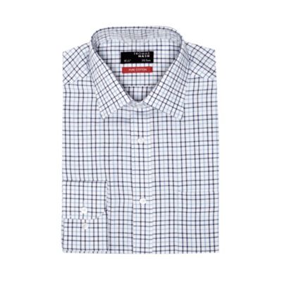 Blue checked long sleeved shirt                                                                                                 