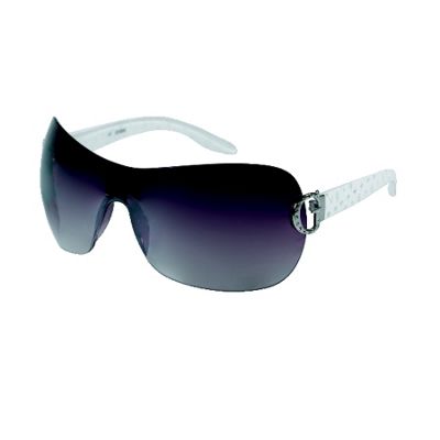 rimless sunglasses for women. White rimless etched