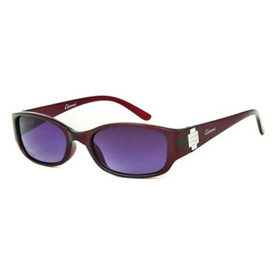 Dark Red Diamant  Cross Hinge Sunglasses                                                                                        