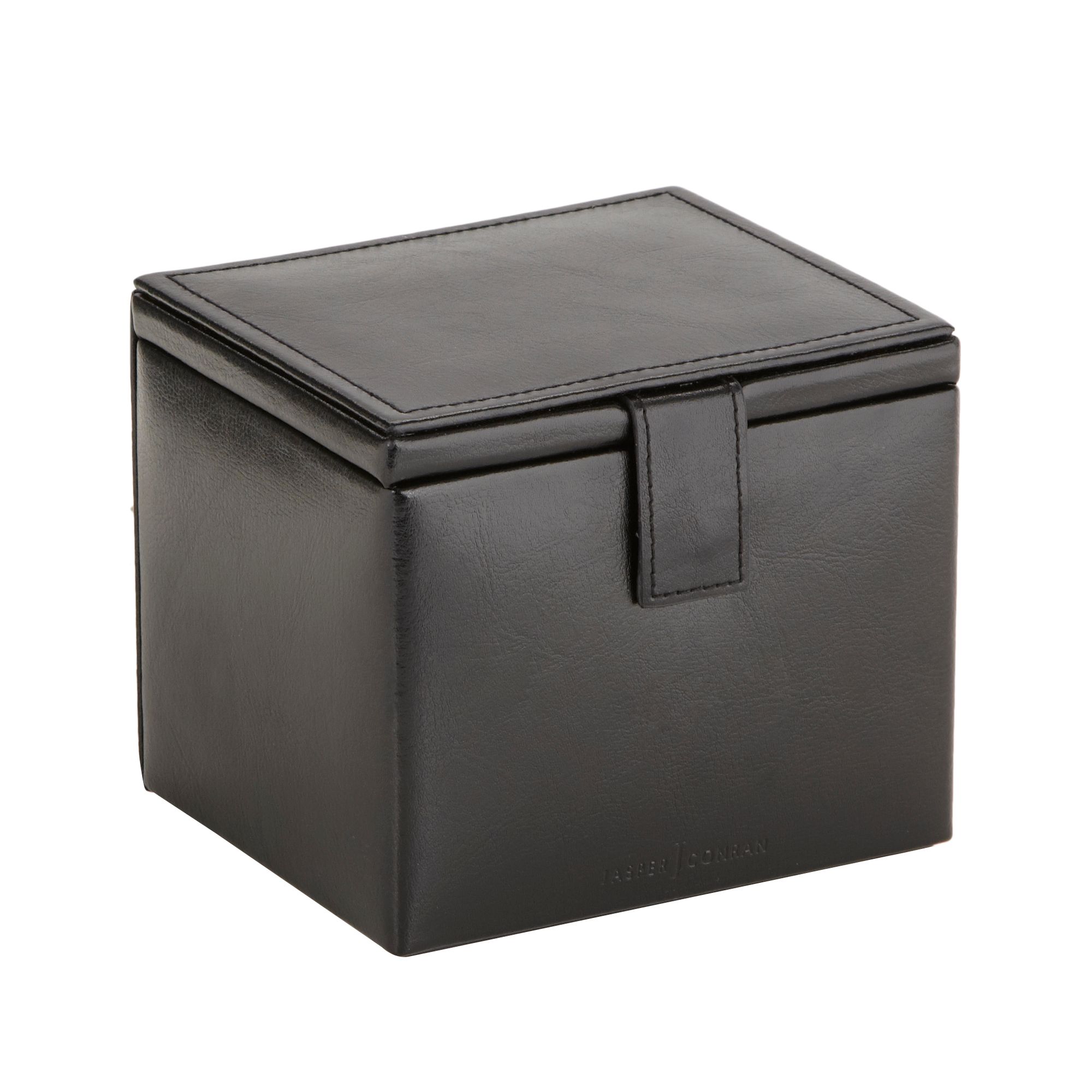 J By Jasper Conran Mens Designer Black Watch And Cufflink Box From