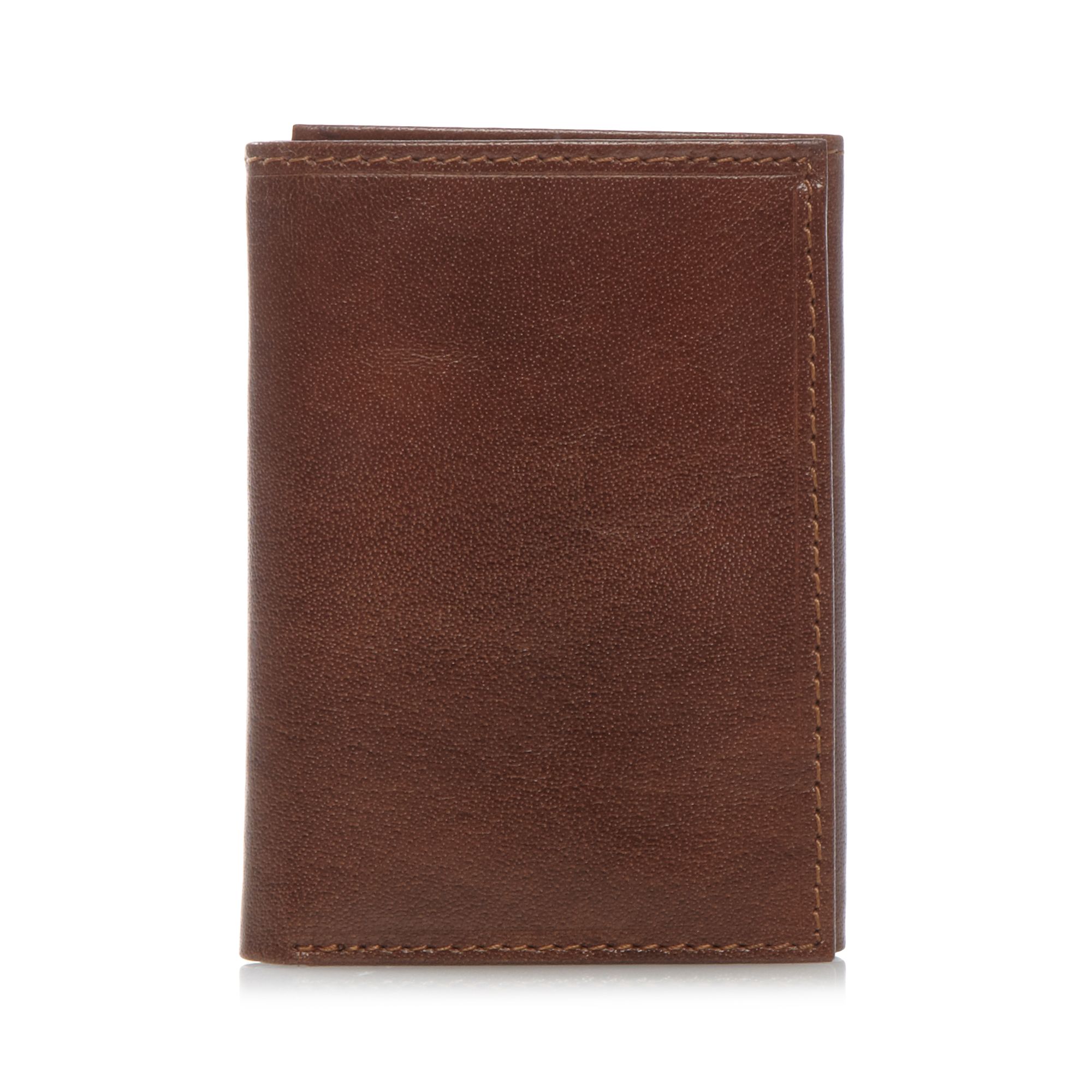 J By Jasper Conran Mens Designer Tan Leather Trifold Wallet From Debenhams | eBay
