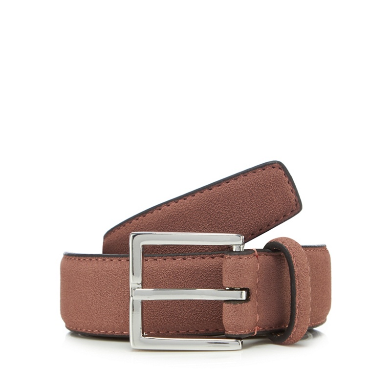 Red Herring - Big And Tall Pink Suede Belt Review