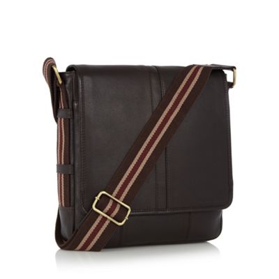 mens leather bags debenhams