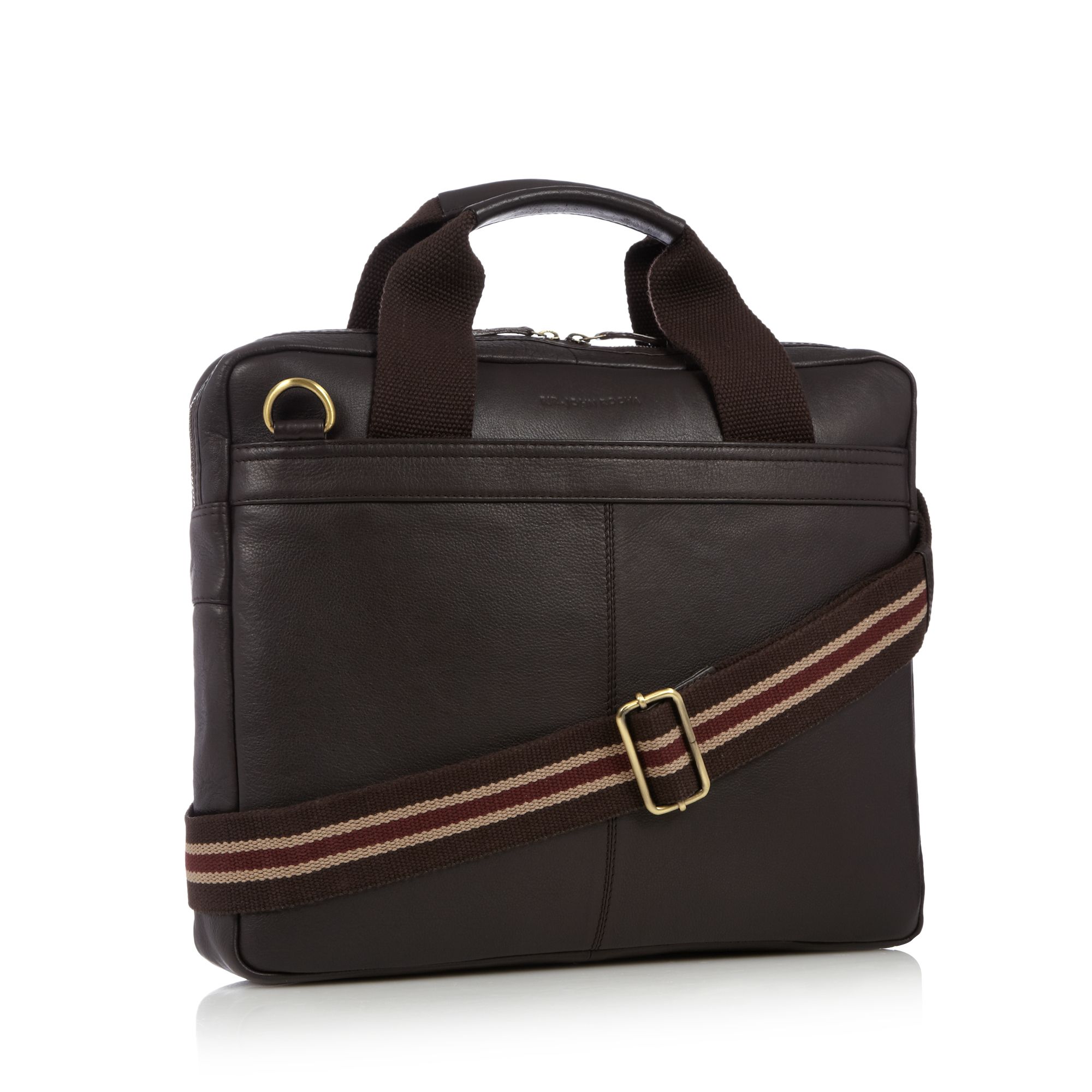 Rjr.John Rocha Mens Designer Brown Leather Work Bag From Debenhams | eBay