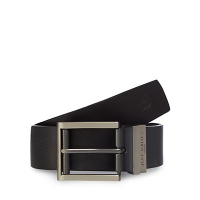 Designer black reversible belt                                                                                                  
