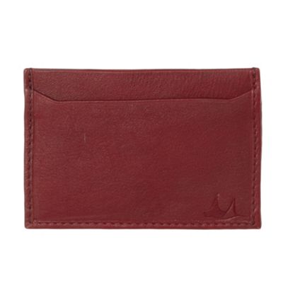 credit card holder for men. Wine leather credit card
