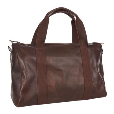 Brown Leather Holdall