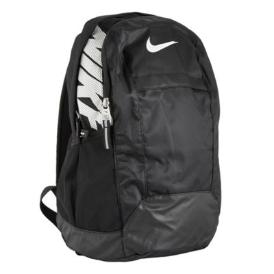 Black sports backpack