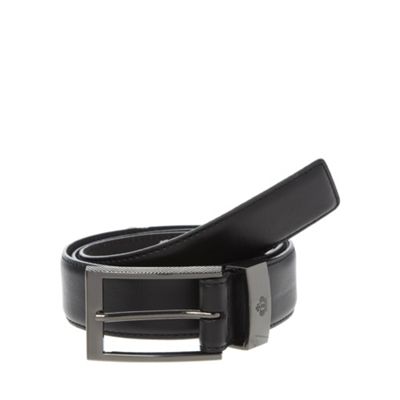 Designer black large buckle belt                                                                                                
