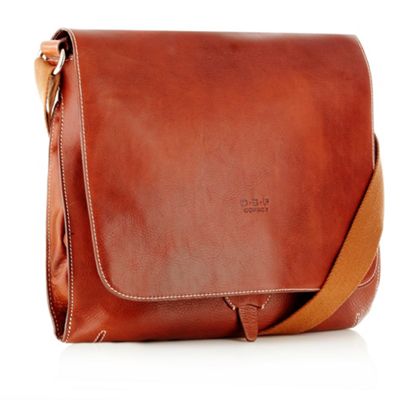 Tan 'Tahoe' messenger bag                                                                                                       