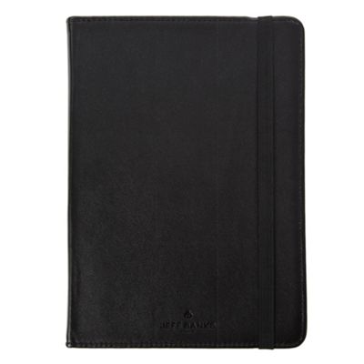 Designer black leather look a5 notebook                                                                                         