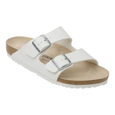 White 'Arizona' sandals                                                                                                         