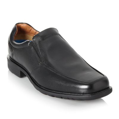 Black 'Robert' slip on shoes                                                                                                    