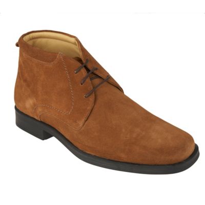 Light brown chukka boots