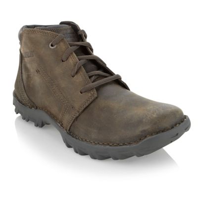 Dark brown transform boots