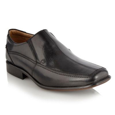 Black 'Carp 3' smart shoes                                                                                                      