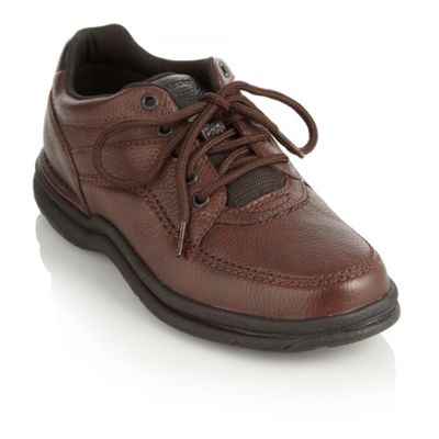 Brown classic work shoes