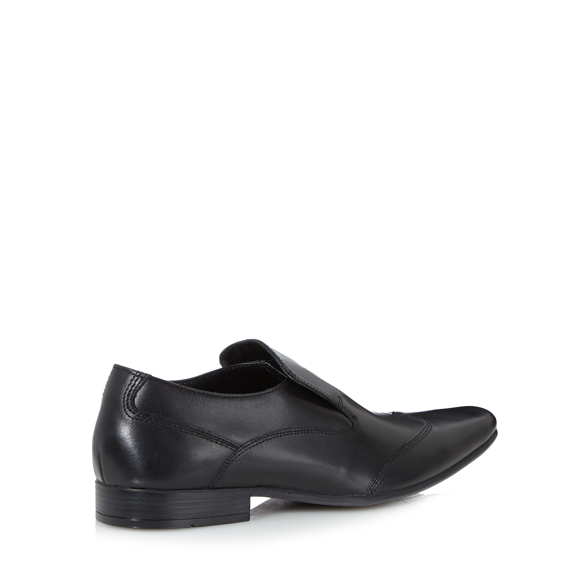 Red Herring Mens Black Wing Tip Shoes From Debenhams 8 eBay