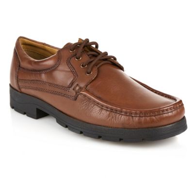 Brown lace up shoes                                                                                                             