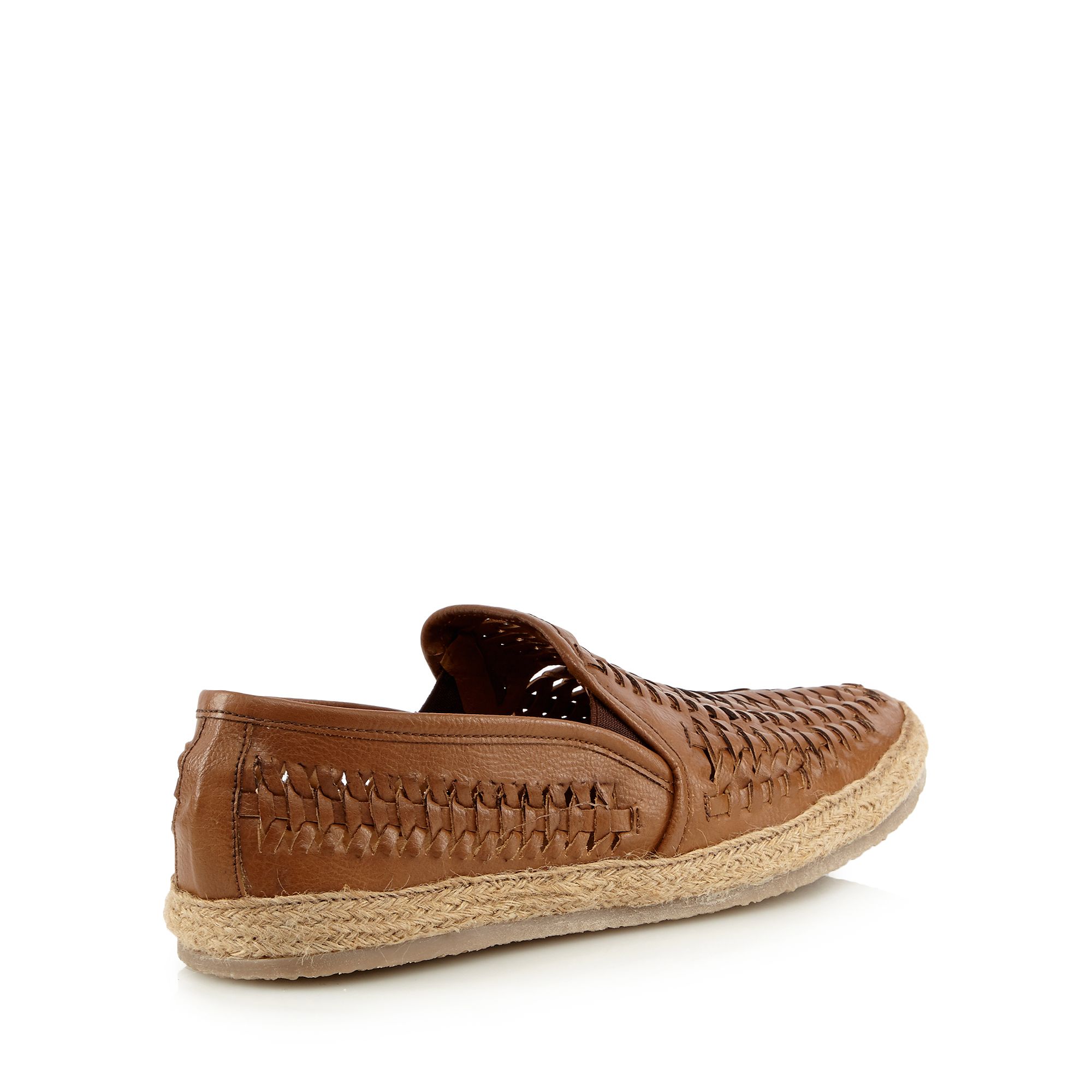 mens woven slip on shoes