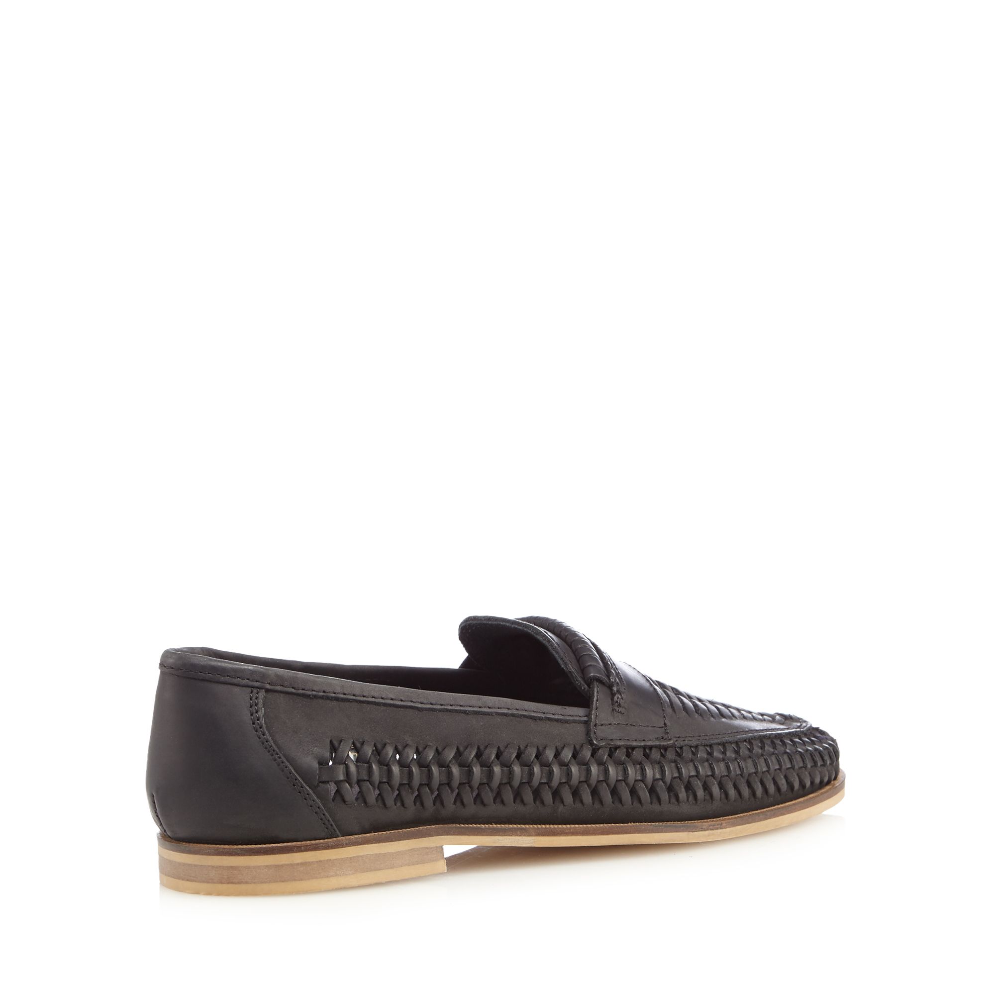 woven loafers mens herring mens black leather woven loafers from woven loafers mens herring mens black leather woven loafers from