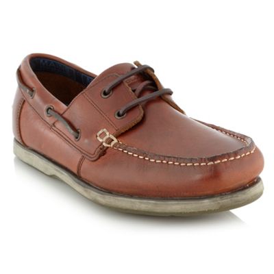 Tan deck shoes                                                                                                                  
