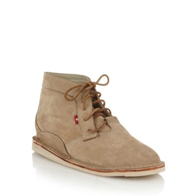 Beige 'Zimbo' boots                                                                                                             