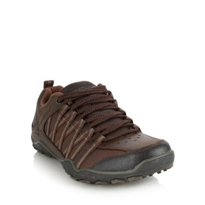 Brown 'Pebble Faring' trainers                                                                                                  
