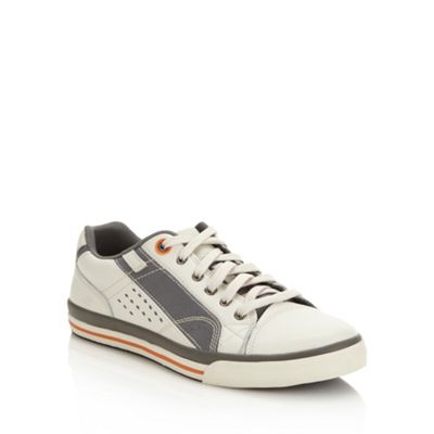Skechers white 'Diamondback Tevor' trainers                                                                                     