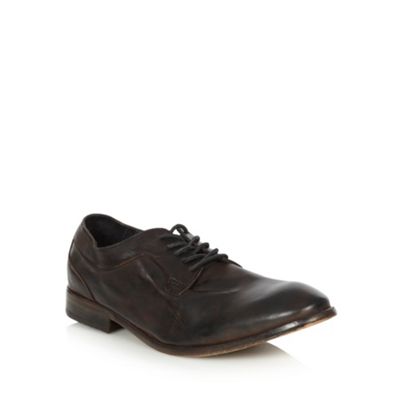 Black leather lace up shoes                                                                                                     