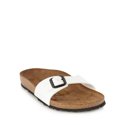 White 'Madrid' sandals                                                                                                          