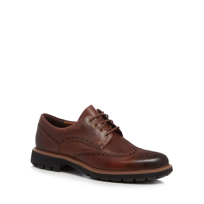 Clarks - Brown Leather 'Batcombe' Brogues Review