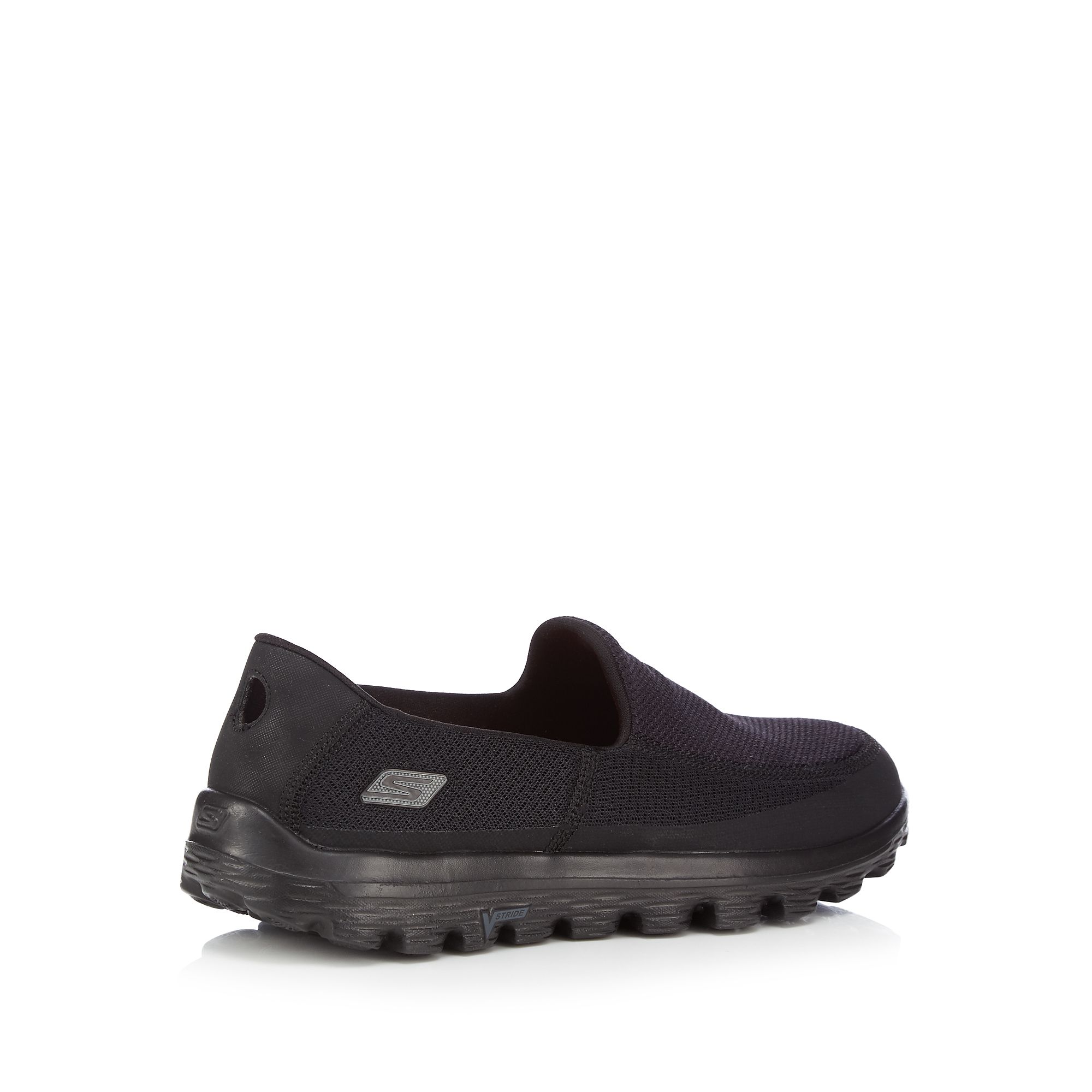 Skechers Mens Black 'Go Walk 2' Slip On Trainers From Debenhams | eBay