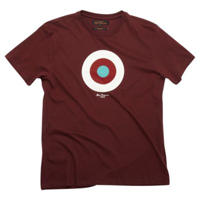 Ben Sherman Red printed Target t-shirt