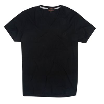 Ben Sherman Black Noble v-neck t-shirt