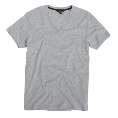 Ben Sherman Grey Noble v-neck t-shirt
