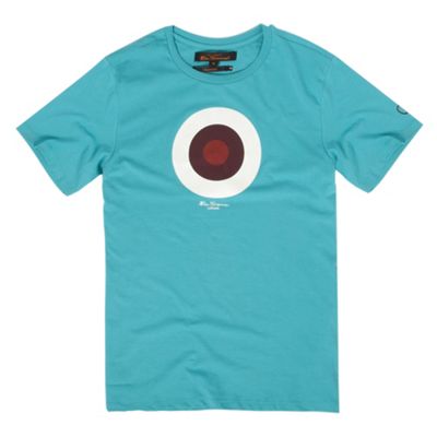 Turquoise Target t-shirt