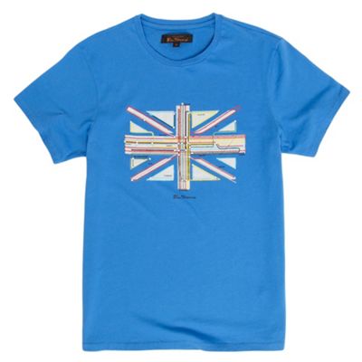 Blue tube t-shirt