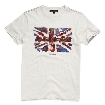 Natural Union Jack t-shirt