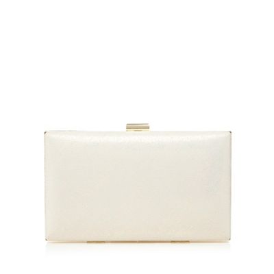 debenhams silver clutch bag