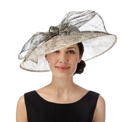 grey hats and fascinators