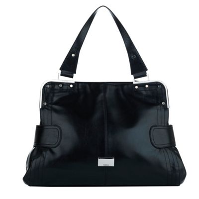 Black large shoulder bag