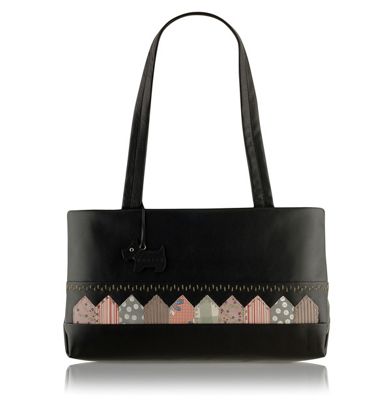 Black 'Taunton' large classic tote bag